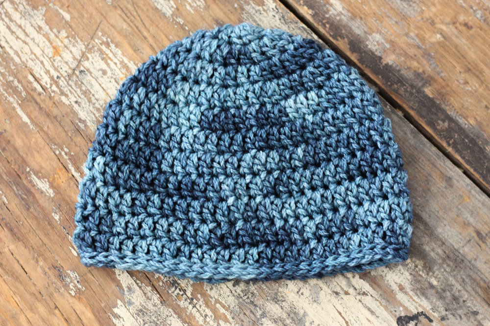 Basic Newborn Hat - Free Crochet Pattern u2014 Hooked On Tilly