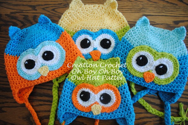 Free Crochet Owl Hat Pattern Oh Boy Oh Boy