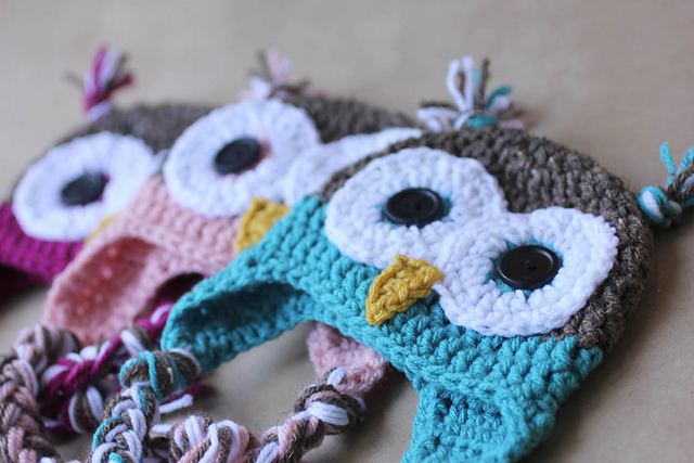 Ravelry: Owl Hat pattern by Sarah Zimmerman