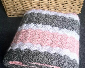 Crochet baby blanket pattern | Etsy