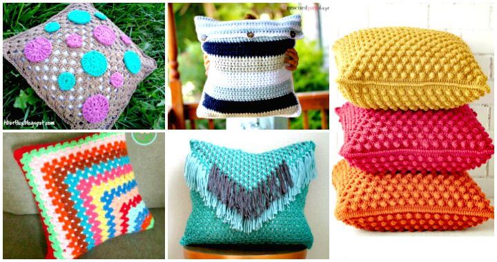 49 Free Crochet Pillow Patterns for Decorating Your Home - DIY & Crafts