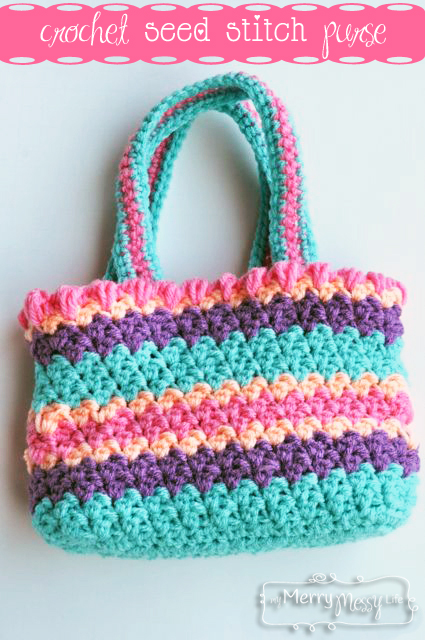 40+ free easy crochet bag & purse patterns