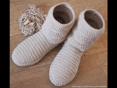 Crochet Patterns| for free |crochet shoes| 1374 - YouTube