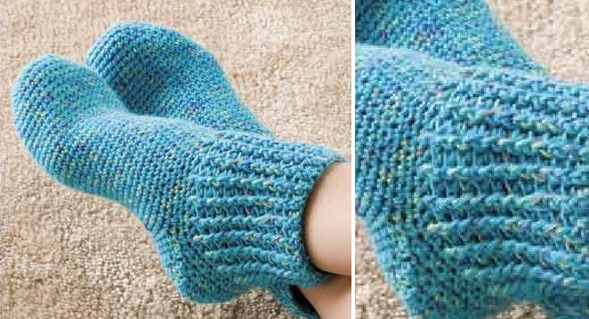 Crochet Socks (Free Pattern)