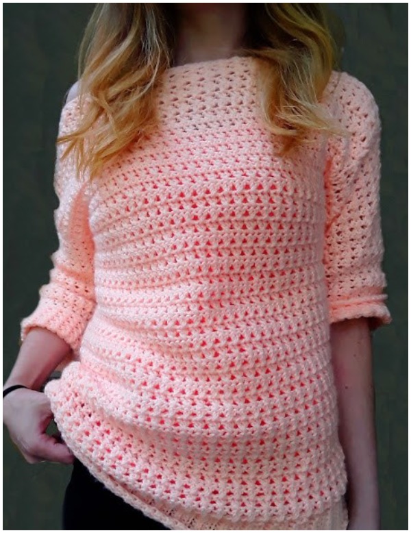 Boardwalk Crochet Sweater with Free Pattern | Pattern Center