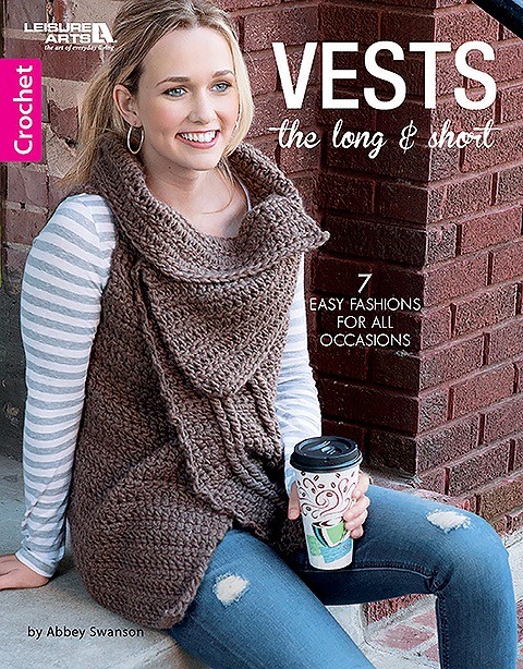Vests The Long & Short - 7 Easy Crochet Vest Patterns | Leisurearts.Com
