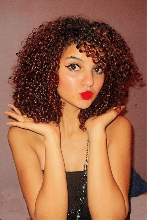 medium length tight curly hairstyles - Tight Curly Hairstyles Ideas