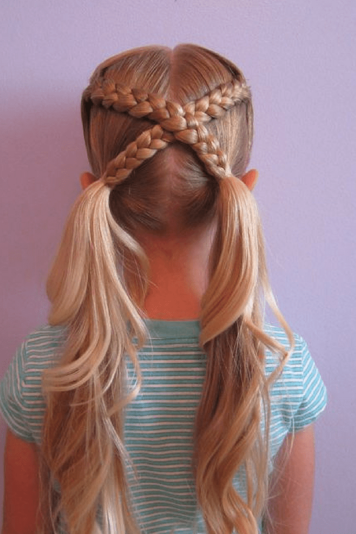 20 Cute Girls Hairstyles | Get Your Kids Ready for a Fun School Time