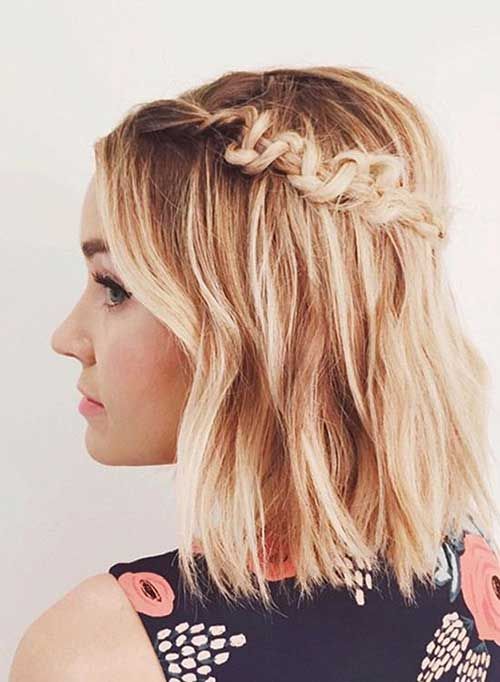 17 Cute Updo Hairstyles for Short Hair | Hairstyles Ideas