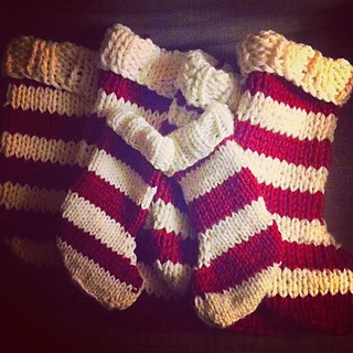 Ravelry: Easy Knit Christmas Stocking pattern by Candace Carroll