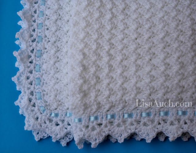 FREE Crochet Pattern Baby Blanket EASY - Little Clouds Crochet