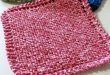 knit dishcloth pattern, super easy! Great idea for a handmade