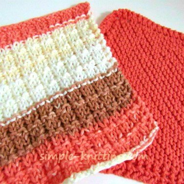 Dishcloth Knitting Patterns - Simple And Easy Knitting