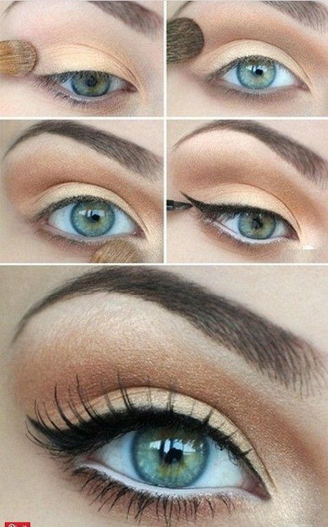 20 Amazing Makeup Tutorials for Blue Eyes | Makeup | Pinterest