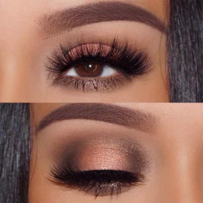 How to apply eye makeup for brown eyes to
  make the eyes more attractive?