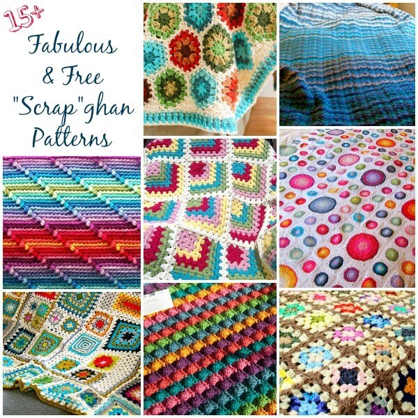 Lots of Free Crochet Afghan Patterns u2026 Perfect for Scrapghans