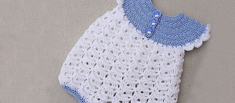 Crochet Baby Romper Free Pattern- Knit And Crochet Daily