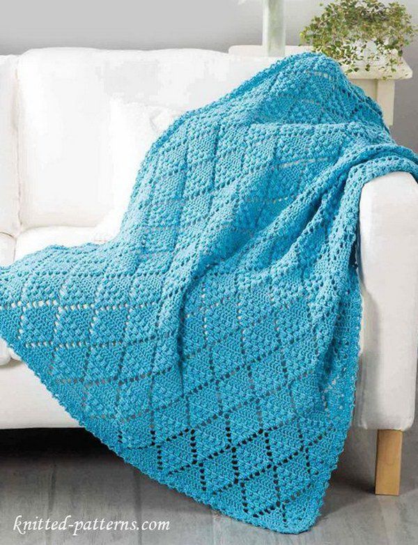 Where to find free crochet blanket
  patterns and how to make them