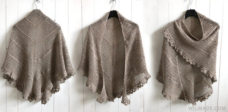 What the best of free crochet shawl
  patterns are like