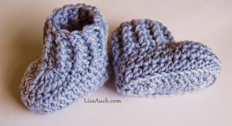 Free Crochet Patterns and Designs by LisaAuch: 10 minute Easy