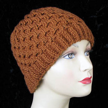 Honeycomb Hat Free Knitting Pattern | In the Loop Knitting