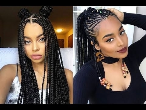 black hair braids styles 2018 african braids hairstyles ideas for