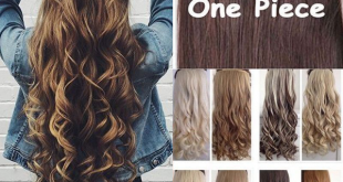 Hair Extensions - 2019 New Fashion Looks Natural Clip in Hair