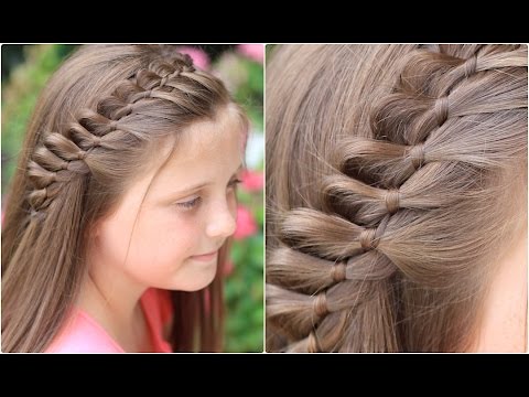 4-Strand French Braid Pinback | Cute Girls Hairstyles - YouTube
