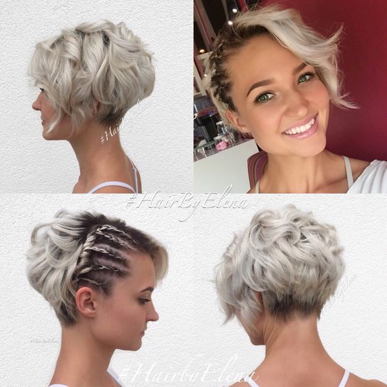 10 Messy Hairstyles for Short Hair 2019 - Short Hair Cut & Color Update