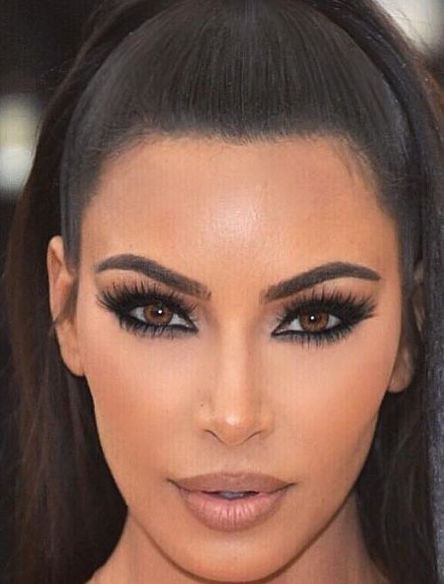Kim Kardashian Makeup Done by Mario Met Gala 2018 With Lilly Lashes