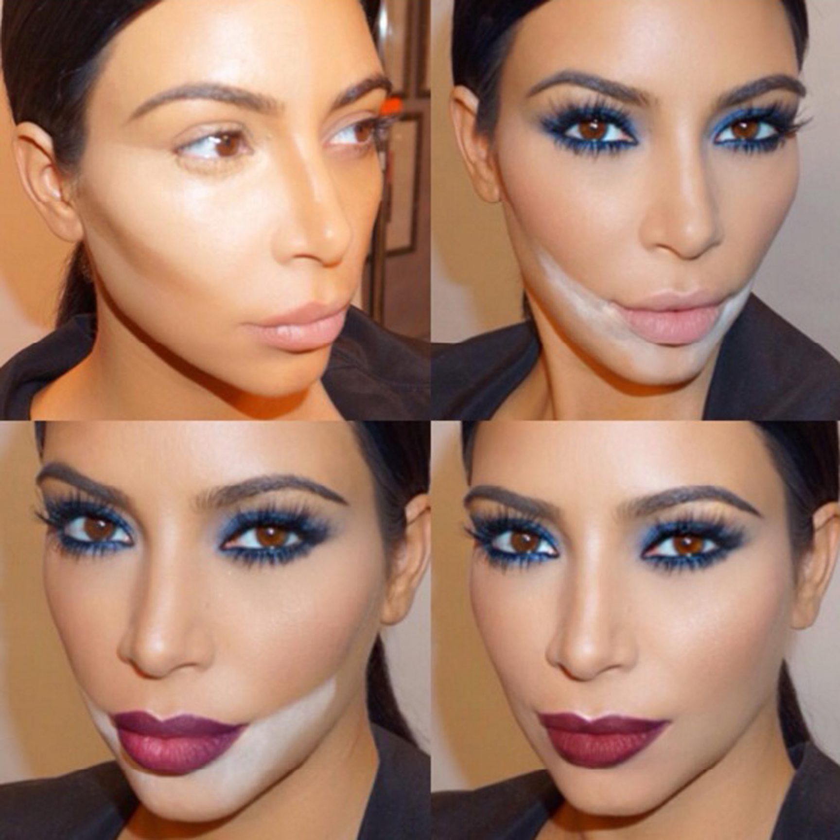 We try the Kim Kardashian-endorsed make-up trick everyone is talking