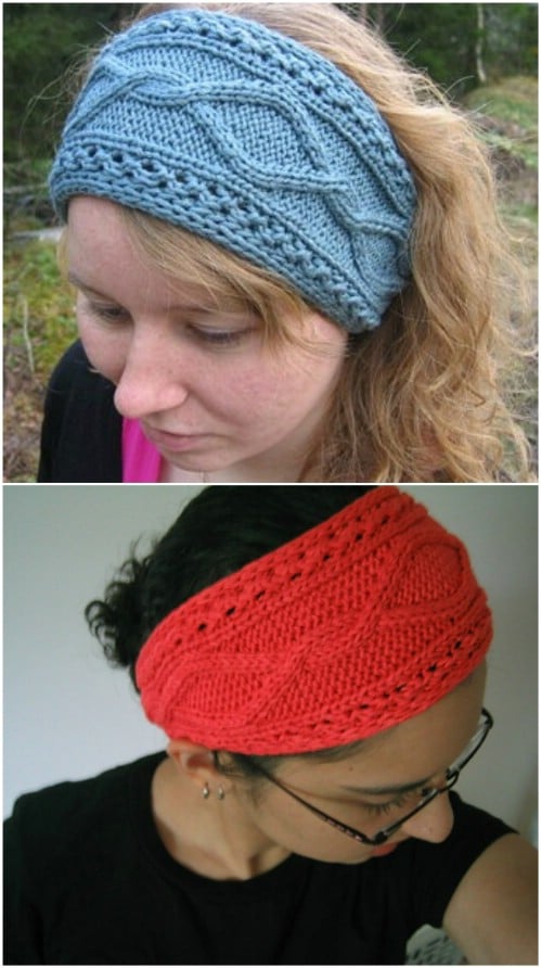 30 Easy And Stylish Knit And Crochet Headband Patterns - DIY & Crafts