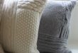 Hand-knitted Cushions - just watch the cat's claws! | crochet
