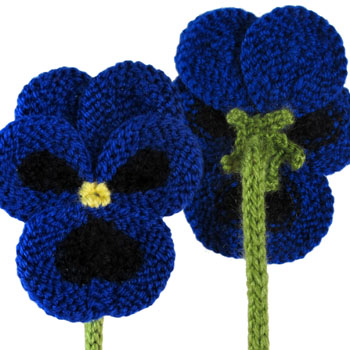 Flower Knitting Patterns - In the Loop Knitting