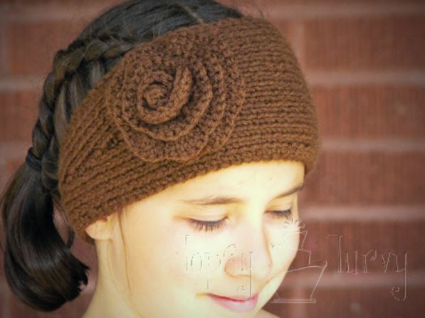 Ridiculously Simple Knit and Crochet Headband | AllFreeKnitting.com