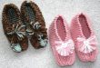 Grandma's Knitted Slippers (Printable Pattern) | FaveCrafts.com
