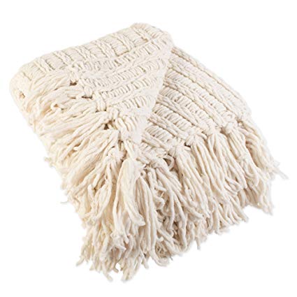 Amazon.com: J&M Home Fashions Luxury Chenille Woven Knitted Throw