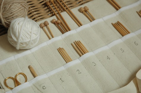 diy project: knitting needle case u2013 Design*Sponge
