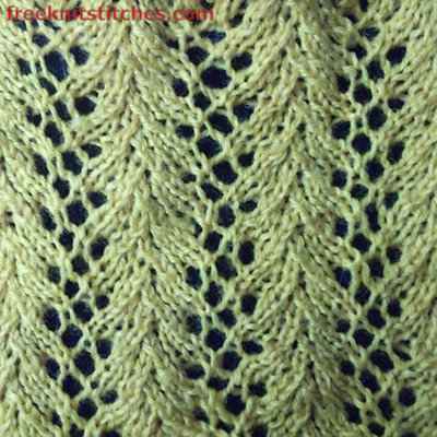 Lace knitting stitches free patterns Shower