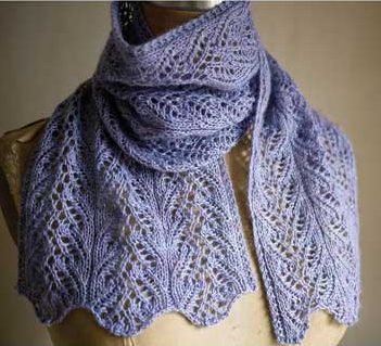 Lacy Scarf Knitting Patterns - In the Loop Knitting