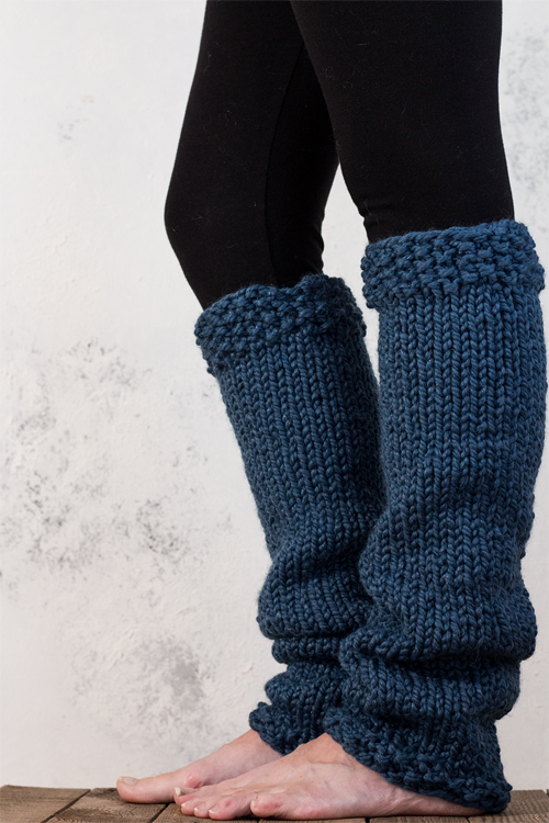 Keep your legs warm with various leg
  warmers knitting patterns