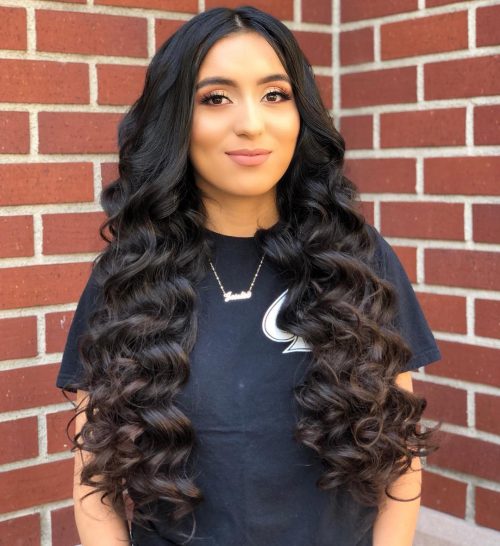 Top 23 Long Curly Hair Ideas of 2019