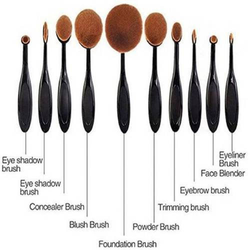 Huda Beauty Beauty Makeup Brush Set, For Household, Rs 900 /set | ID