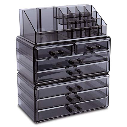 Amazon.com: Ikee Design Makeup Organizer Jewelry Storage Case 3