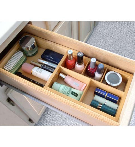Expandable Cosmetic Drawer Organizer in Cosmetic Drawer Organizers