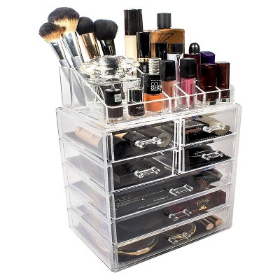 How can you successfully manage your
  makeup storage area?