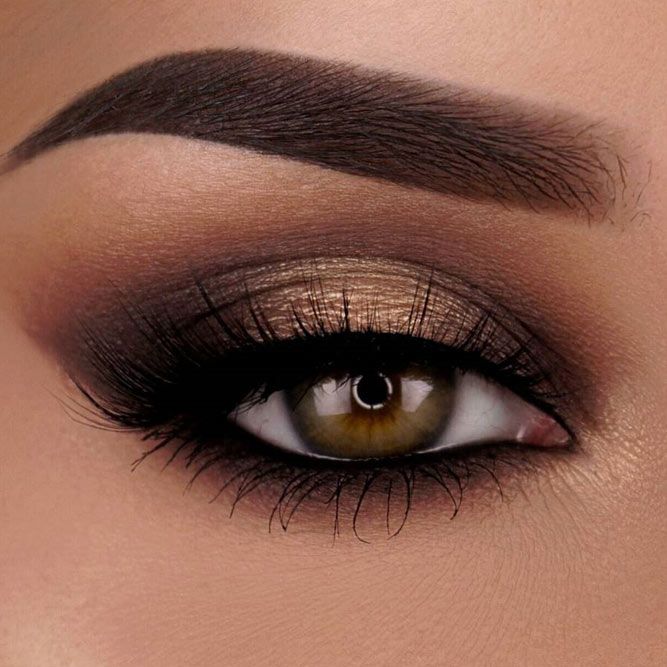 36 Flattering Ideas for Light Brown Eyes Makeup | Eye makeup