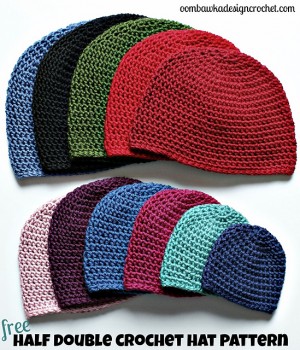 Beanies for the Big Boys: Free #Crochet Hats for Men!
