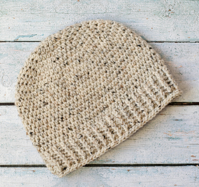 Salt of the Earth Men's Crochet Beanie - Crochet 365 Knit Too