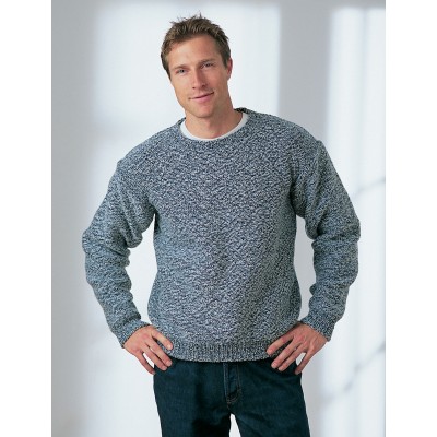 Men's Dropshoulder Sweater Free Knitting Pattern ⋆ Knitting Bee